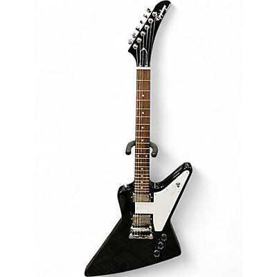 Used Epiphone Explorer Black Solid Body Electric Guitar