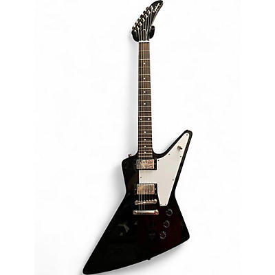 Used Epiphone Explorer Black Solid Body Electric Guitar