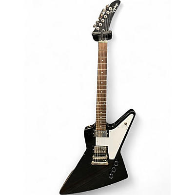 Used Epiphone Explorer Black Solid Body Electric Guitar