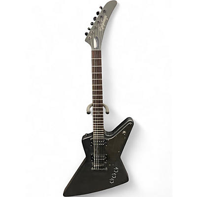 Used Epiphone Explorer Black Solid Body Electric Guitar