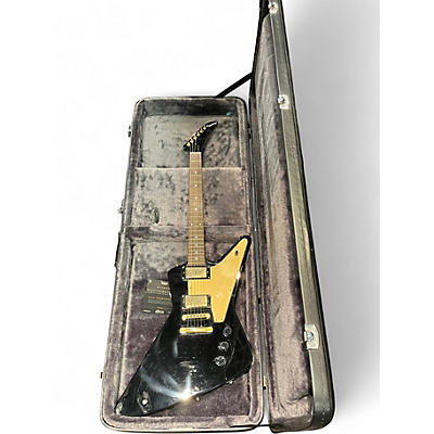 Used Epiphone Explorer GIBSON INSPIRED Black and White Solid Body Electric Guitar