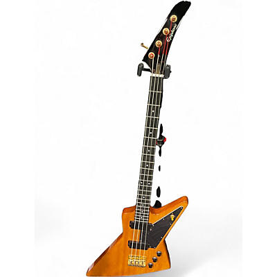 Used Epiphone Explorer  Natural Electric Bass Guitar