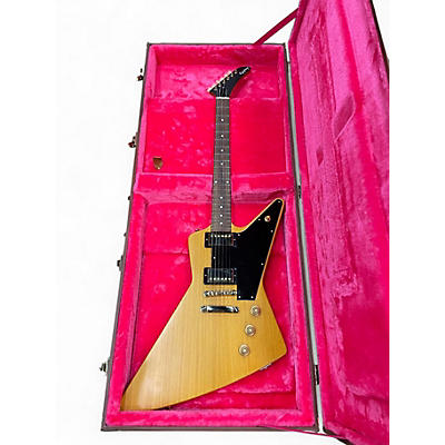 Used Epiphone Explorer Natural Solid Body Electric Guitar