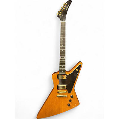 Used Epiphone Explorer Natural Solid Body Electric Guitar