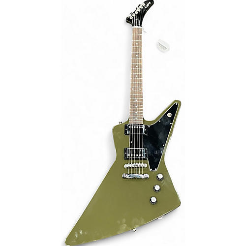 Epiphone Used Epiphone Explorer Royal Olive Solid Body Electric Guitar Royal Olive