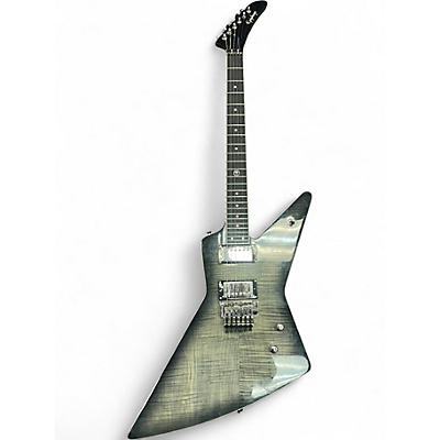 Used Epiphone Explorer Trans Black Solid Body Electric Guitar