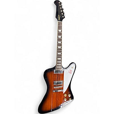 Used Epiphone FIREBIRD 2 Tone Sunburst Solid Body Electric Guitar
