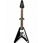 Used Epiphone FLYING V Black Solid Body Electric Guitar Black