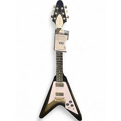 Used Epiphone FLYING V Black Solid Body Electric Guitar