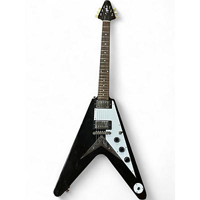 Used Epiphone FLYING V Black Solid Body Electric Guitar