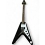 Used Epiphone FLYING V Black Solid Body Electric Guitar Black