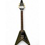 Used Epiphone FLYING V Green Solid Body Electric Guitar Green