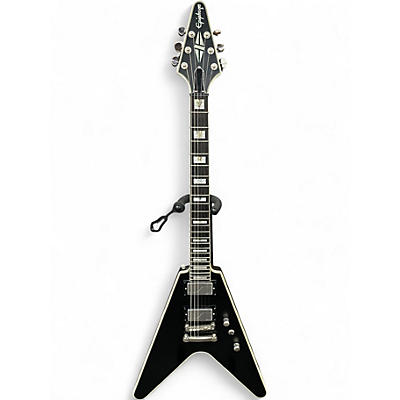 Used Epiphone FLYING V PROPHECY Black Solid Body Electric Guitar