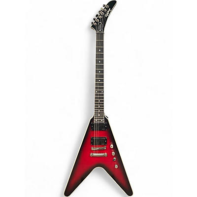 Used Epiphone FLYING V PROPHECY MUSTAINE red Solid Body Electric Guitar