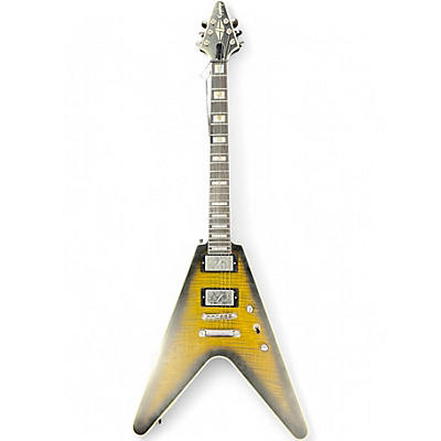 Used Epiphone FLYING V PROPHECY YELLOW TIGER AGED Solid Body Electric Guitar
