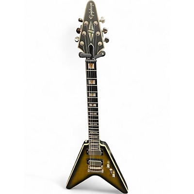 Used Epiphone FLYING V PROPHECY Yellow Tiger Solid Body Electric Guitar