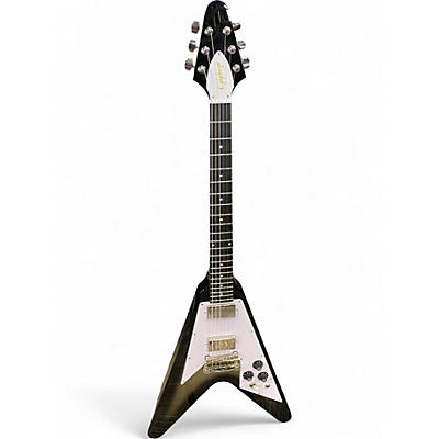 Used Epiphone FLYING V SILVER BURST Solid Body Electric Guitar