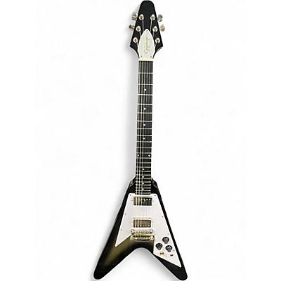 Used Epiphone FLYING V Silverburst Solid Body Electric Guitar