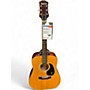 Used Epiphone FT-140 Natural Acoustic Guitar Natural