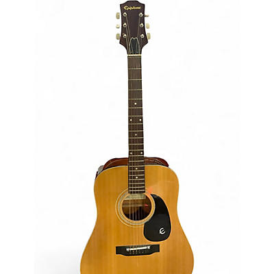 Used Epiphone FT-140 Natural Acoustic Guitar