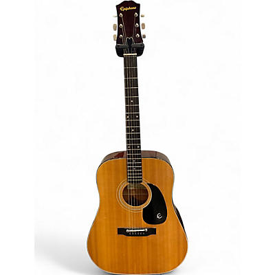 Used Epiphone FT-140 Natural Acoustic Guitar