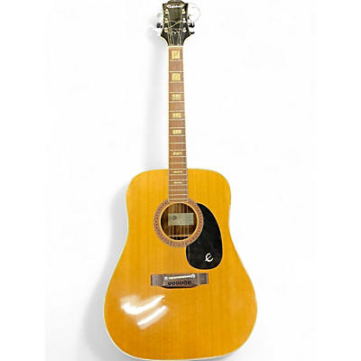 Used Epiphone FT-150 Natural Acoustic Guitar
