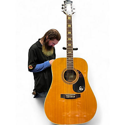 Used Epiphone FT-150 Natural Acoustic Guitar