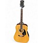 Used Epiphone FT-155 Natural Acoustic Guitar Natural