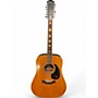 Used Epiphone FT-165 Natural 12 String Acoustic Guitar Natural