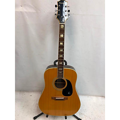 Epiphone Used Epiphone FT 350 Natural Acoustic Guitar