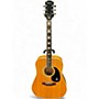 Used Epiphone FT-350BL Natural Acoustic Guitar Natural