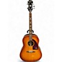 Used Epiphone FT-79 Peter Frampton 1964 Texan Vintage Sunburst Acoustic Electric Guitar Vintage Sunburst