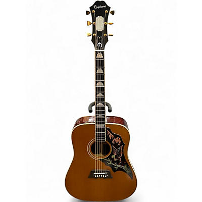 Used Epiphone FT120 Masterbilt Excellente Natural Acoustic Electric Guitar