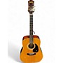 Used Epiphone FT140 Natural Acoustic Guitar Natural