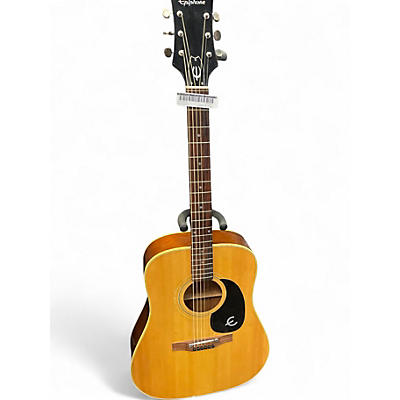 Used Epiphone FT145 Natural Acoustic Guitar