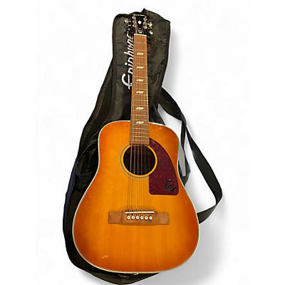 Used Epiphone FT19 Honey Burst Acoustic Electric Guitar