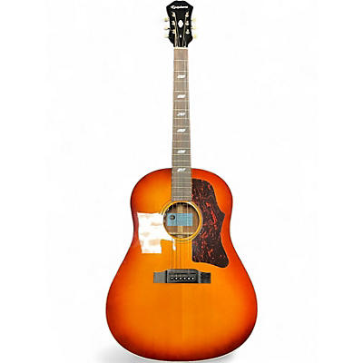 Used Epiphone FT79 Antique Natural Acoustic Electric Guitar