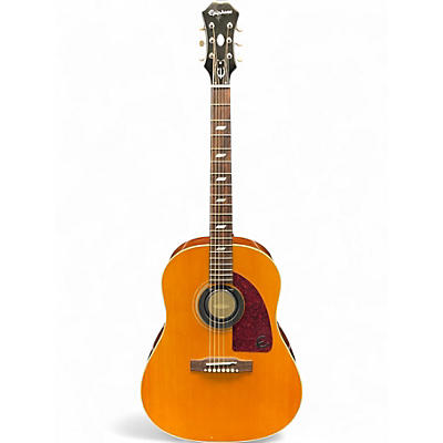 Used Epiphone FT79 Natural Acoustic Electric Guitar