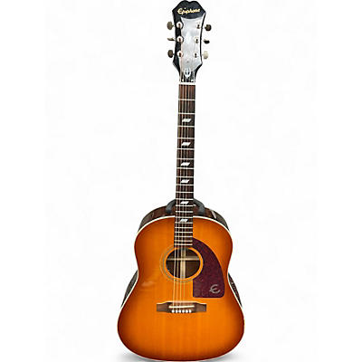 Used Epiphone FT79 PETER FRAMPTON SIGNATURE Natural Acoustic Electric Guitar