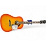 Used Epiphone FT79 TEXAN 2 Tone Sunburst Acoustic Electric Guitar 2 Tone Sunburst