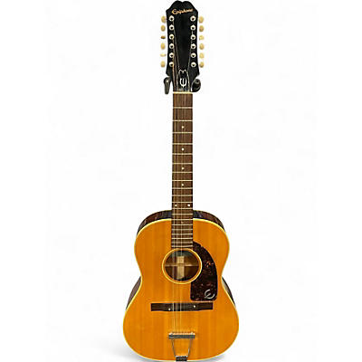 Used Epiphone FT85 SERENADER Natural 12 String Acoustic Guitar