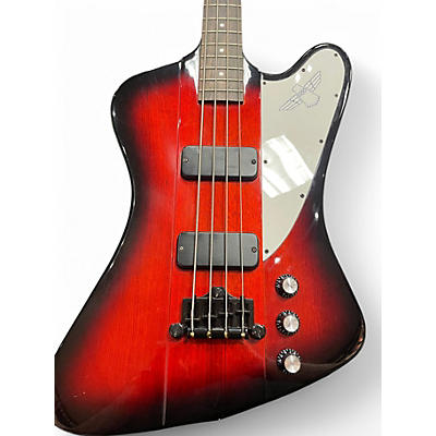 Used Epiphone Firebird Studio  2 Tone Sunburst Electric Bass Guitar