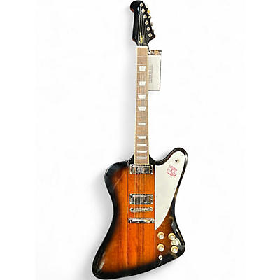 Used Epiphone Firebird Studio 2 Tone Sunburst Solid Body Electric Guitar