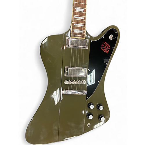 Used Epiphone Firebird Studio ARMY GREEN Solid Body Electric Guitar ARMY GREEN
