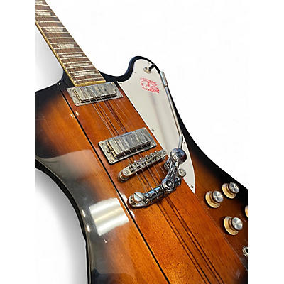 Used Epiphone Firebird V Vintage Sunburst Solid Body Electric Guitar