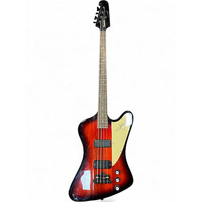 Used Epiphone Firebird Vintage Sunburst Electric Bass Guitar