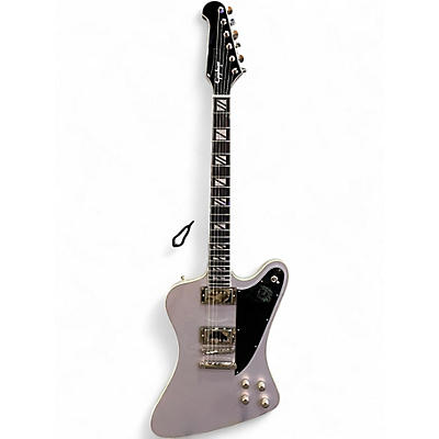 Used Epiphone Firedbird Futura TV Silver Solid Body Electric Guitar