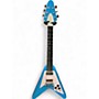 Used Epiphone Flying V 70s Maui Blue Solid Body Electric Guitar Maui Blue