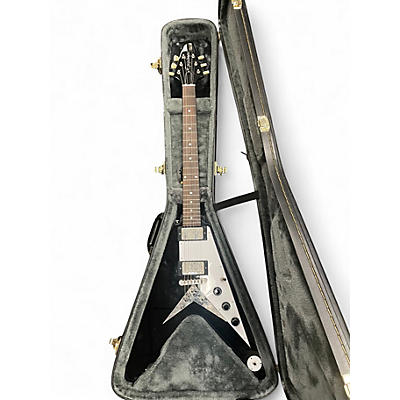 Used Epiphone Flying V Black Solid Body Electric Guitar