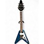 Used Epiphone Flying V Blue Solid Body Electric Guitar Blue